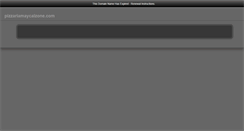 Desktop Screenshot of pizzariamaycalzone.com